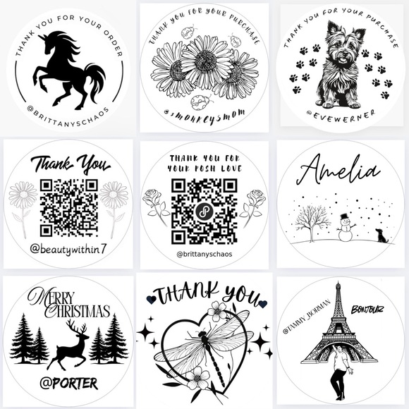 CUSTOM ORDER REQUESTS - 50ct Circle Stickers - Picture 12 of 13